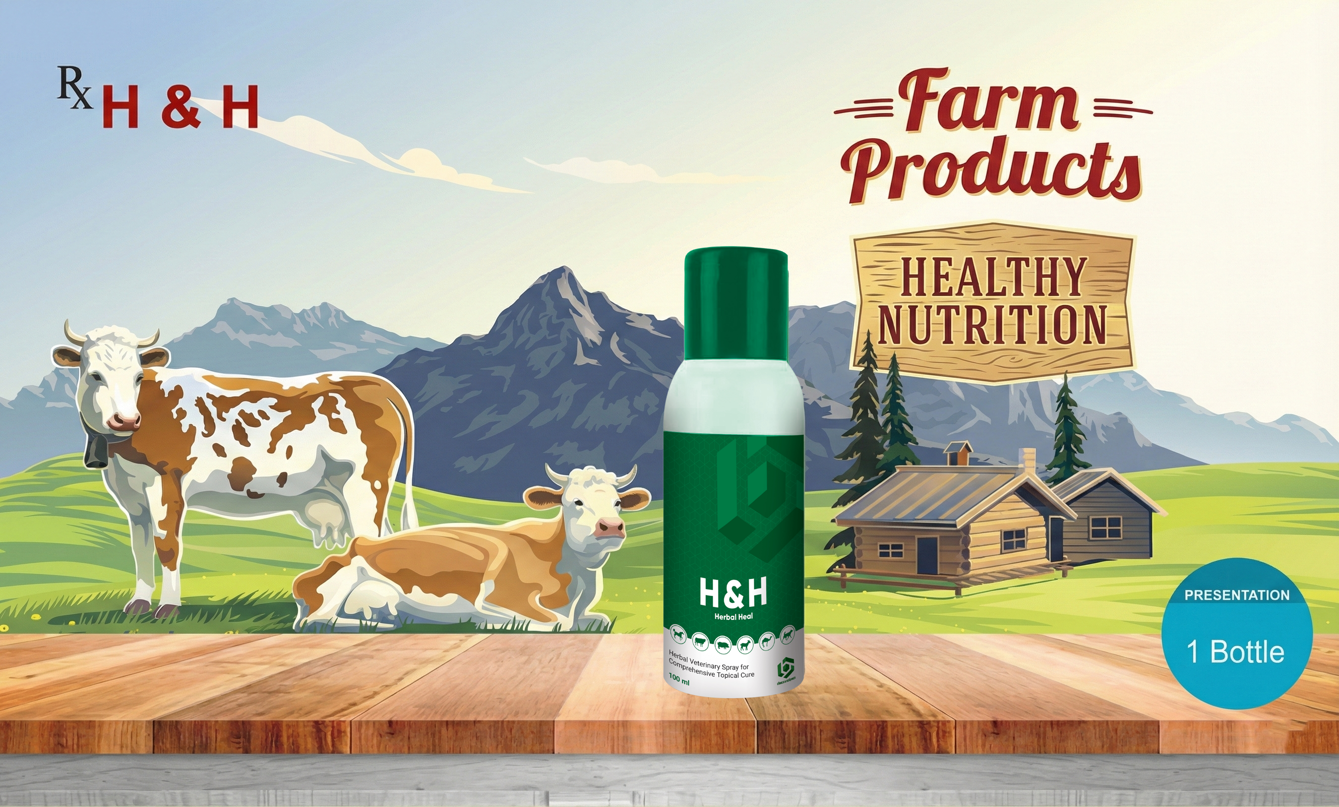 H&H Herbal Heal Spray